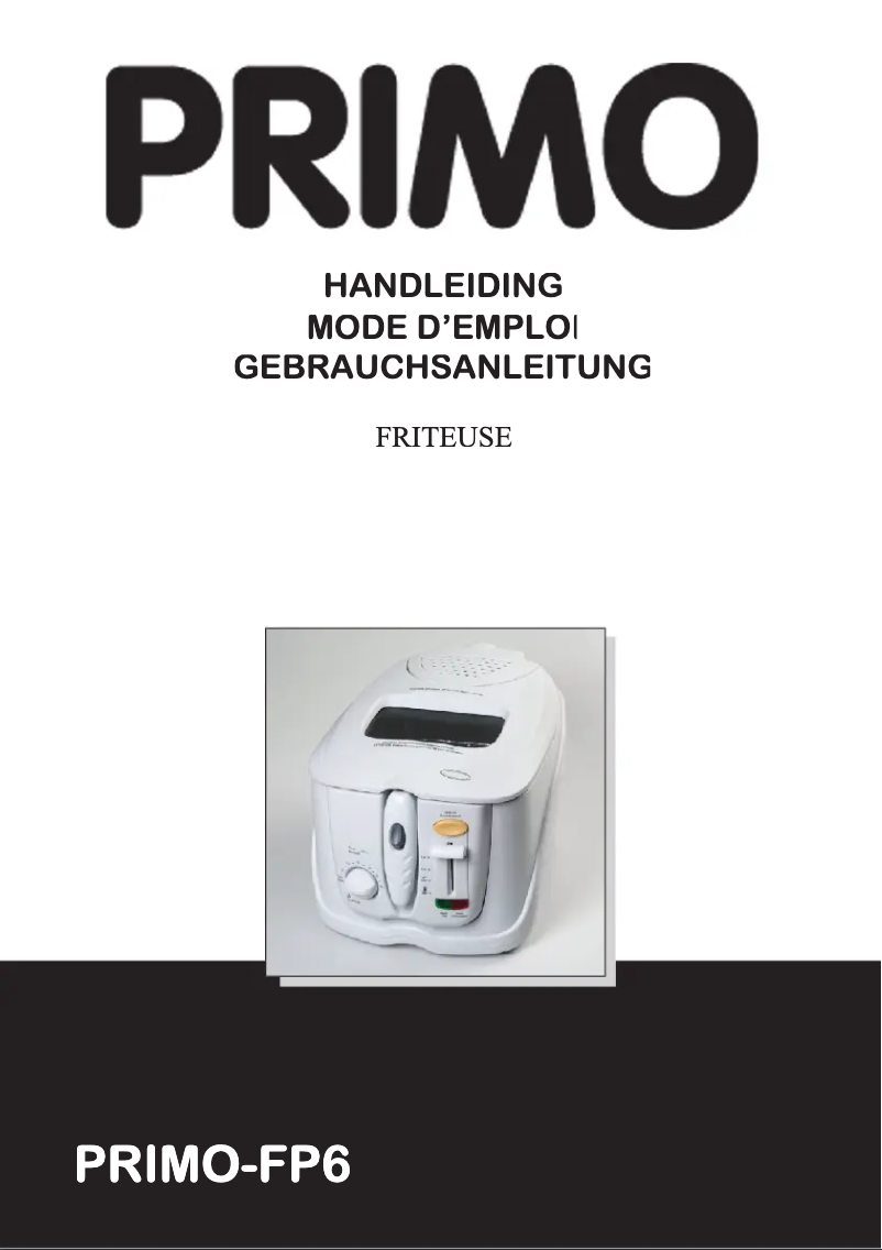 Page n°1 - Manuel utilisateur Primo FP6