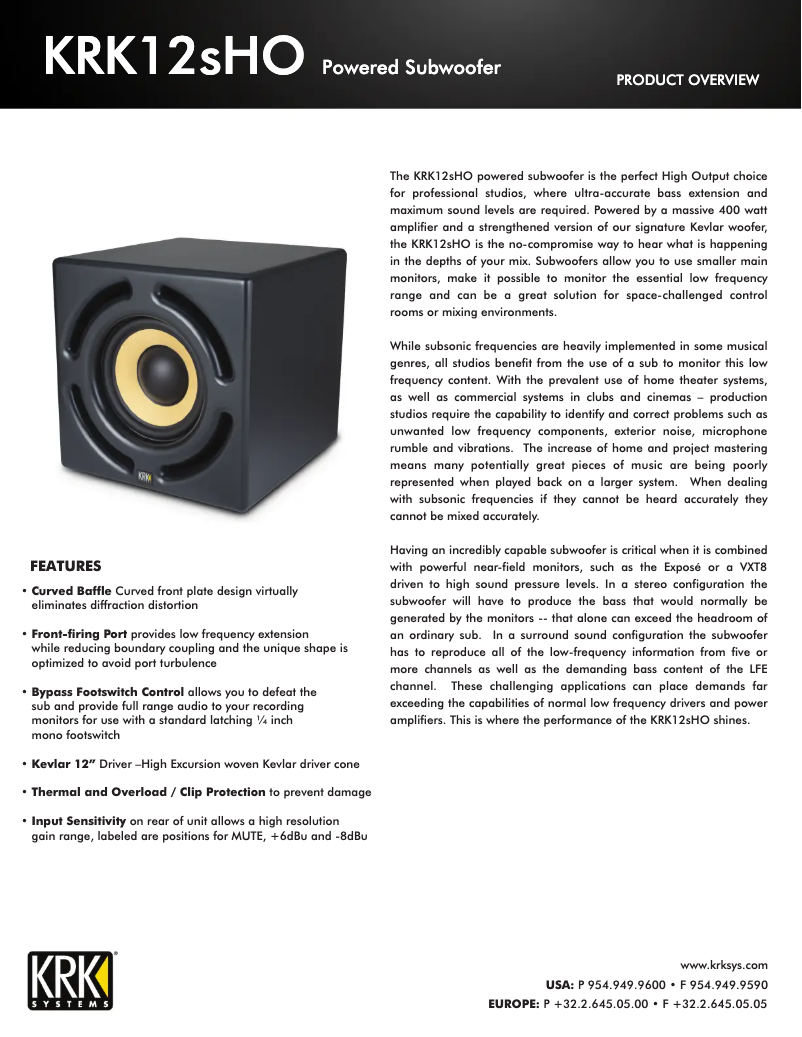 Image de la première page du manuel de l'appareil 12sHO