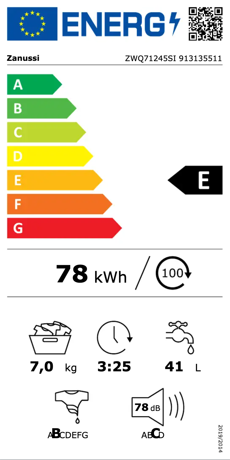 Page n°1 - Manuel utilisateur Zanussi ZWQ71245SI