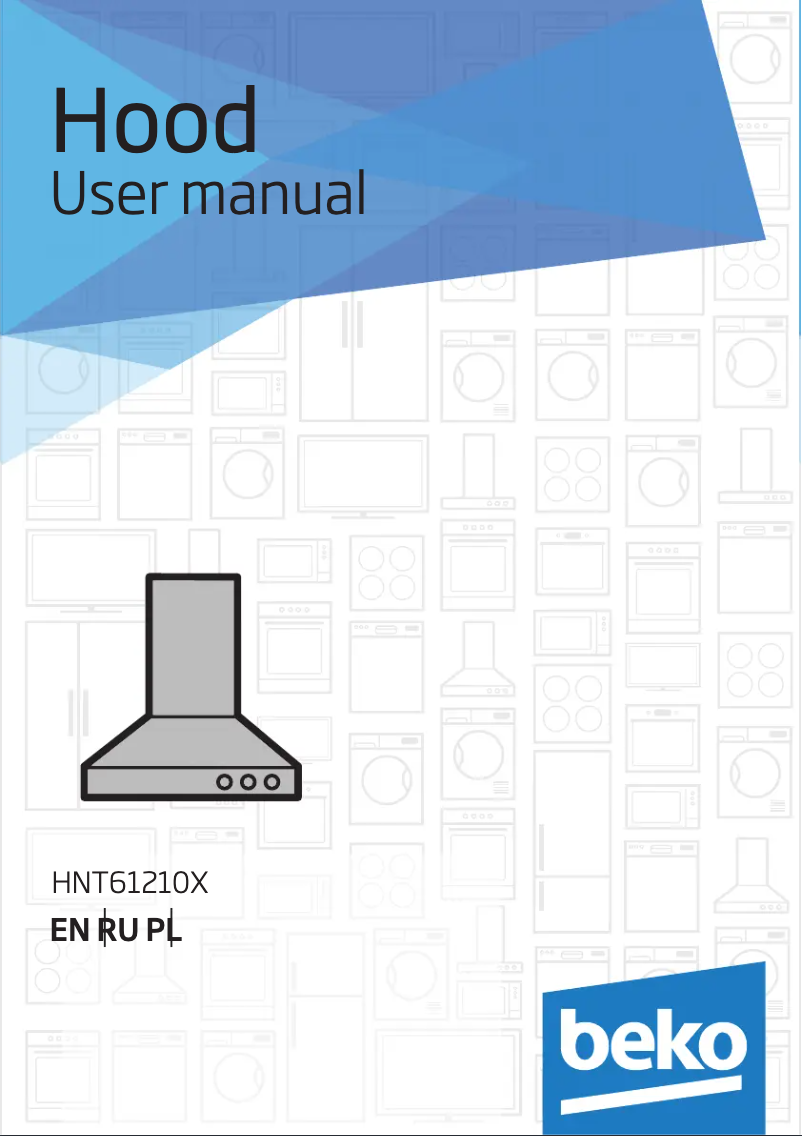 Image de la première page du manuel de l'appareil HNT61210X