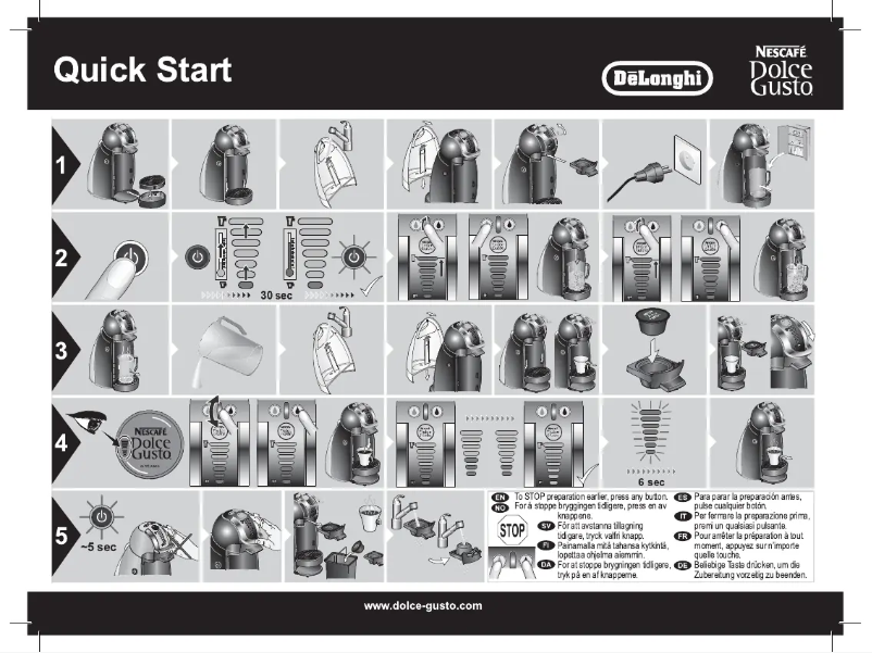 Page n°1 - Manuel utilisateur DeLonghi Genio