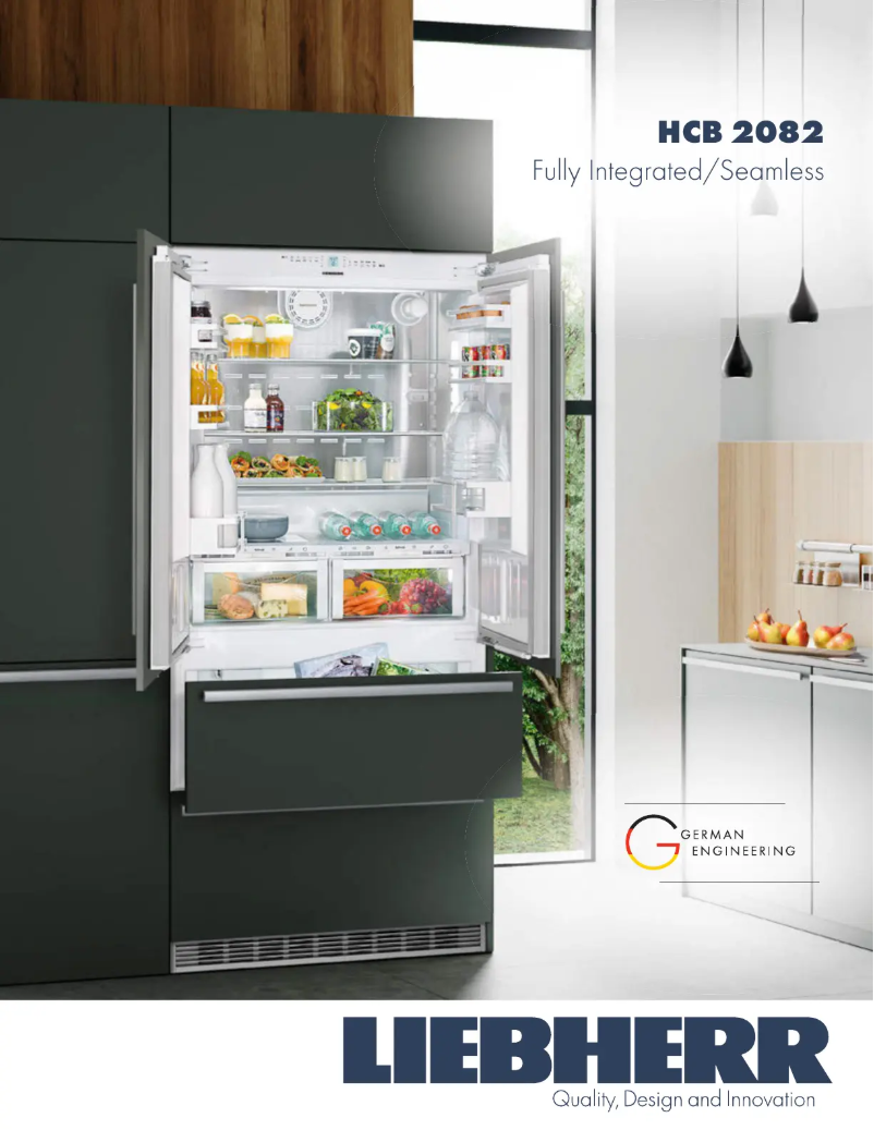 Image de la première page du manuel de l'appareil HCB 2082