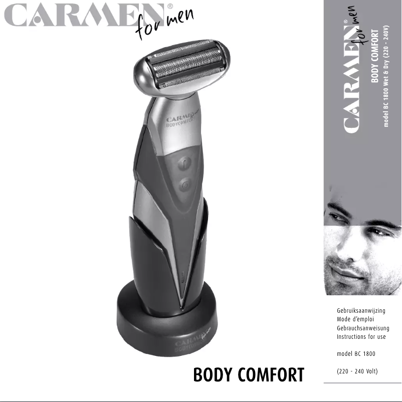 Página 1 del manual Manual de usuario Carmen BC1800