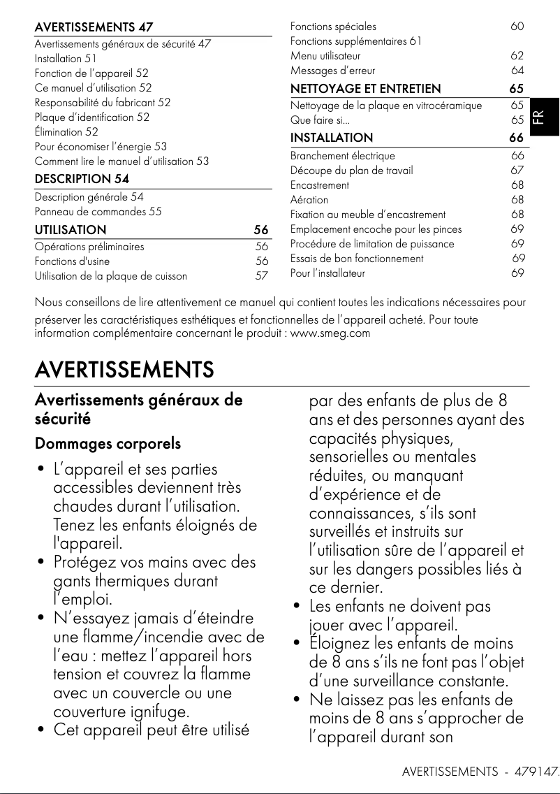 Imagen de la primera página del manual del dispositivo SIM3964MWH