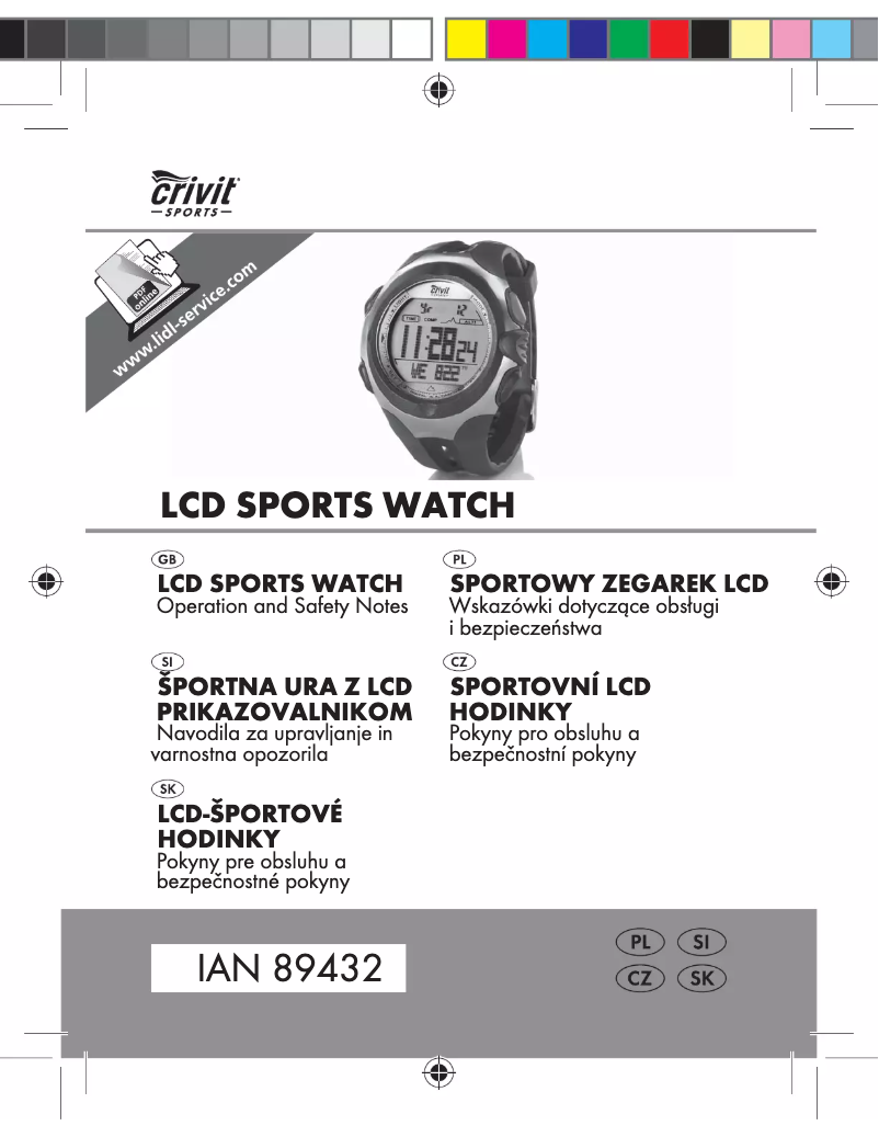 Image de la première page du manuel de l'appareil IAN 89432