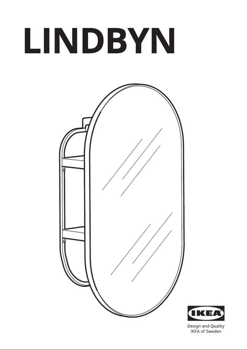 Image de la première page du manuel de l'appareil LINDBYN 104.586.11