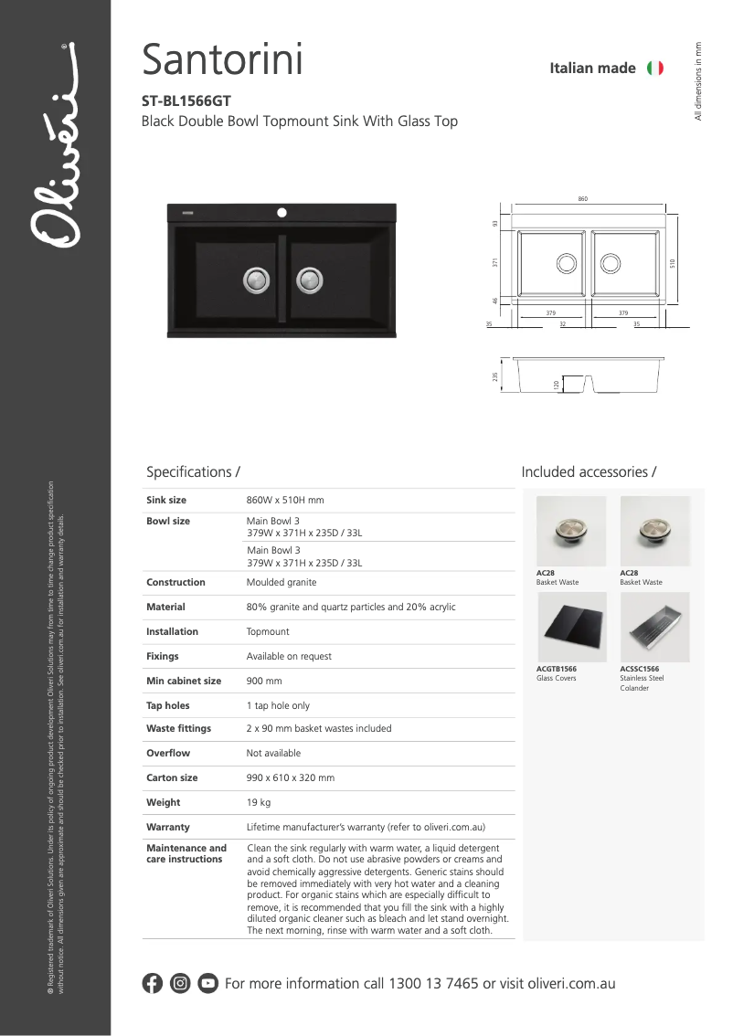 Imagen de la primera página del manual del dispositivo ST-BL1566GT