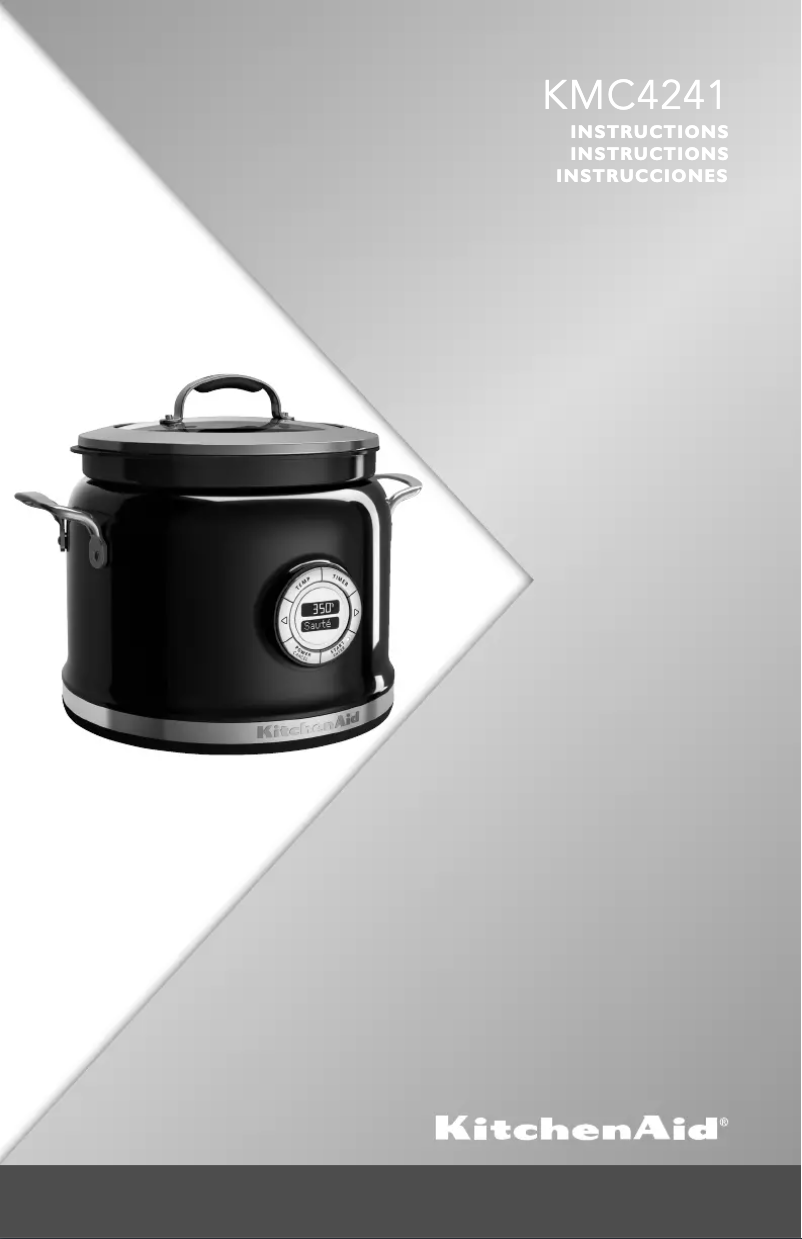 Page n°1 - Manuel utilisateur KitchenAid KMC4241