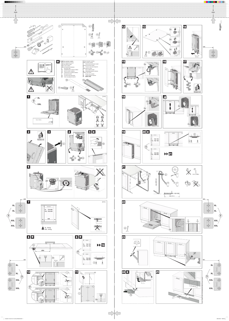 Page 1 de la notice Manuel utilisateur Gorenje GV66261