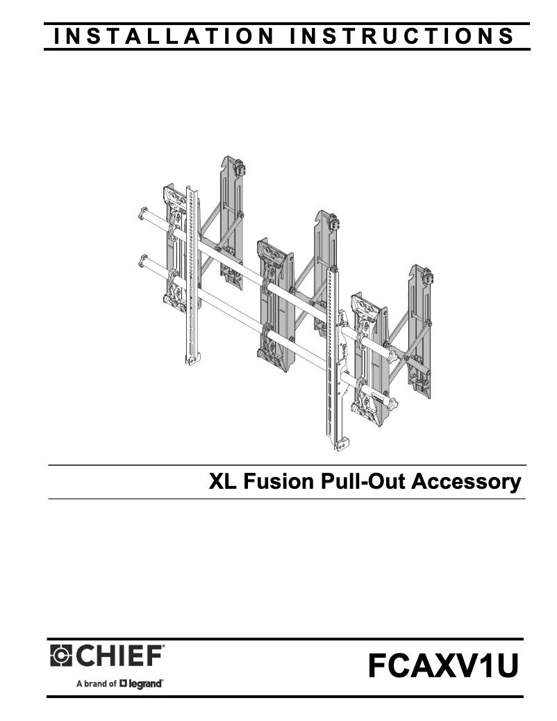 Imagen de la primera página del manual del dispositivo Fusion FCAXV1U