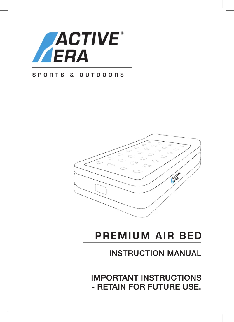 Page 1 de la notice Manuel utilisateur Active Era AE-ABD01