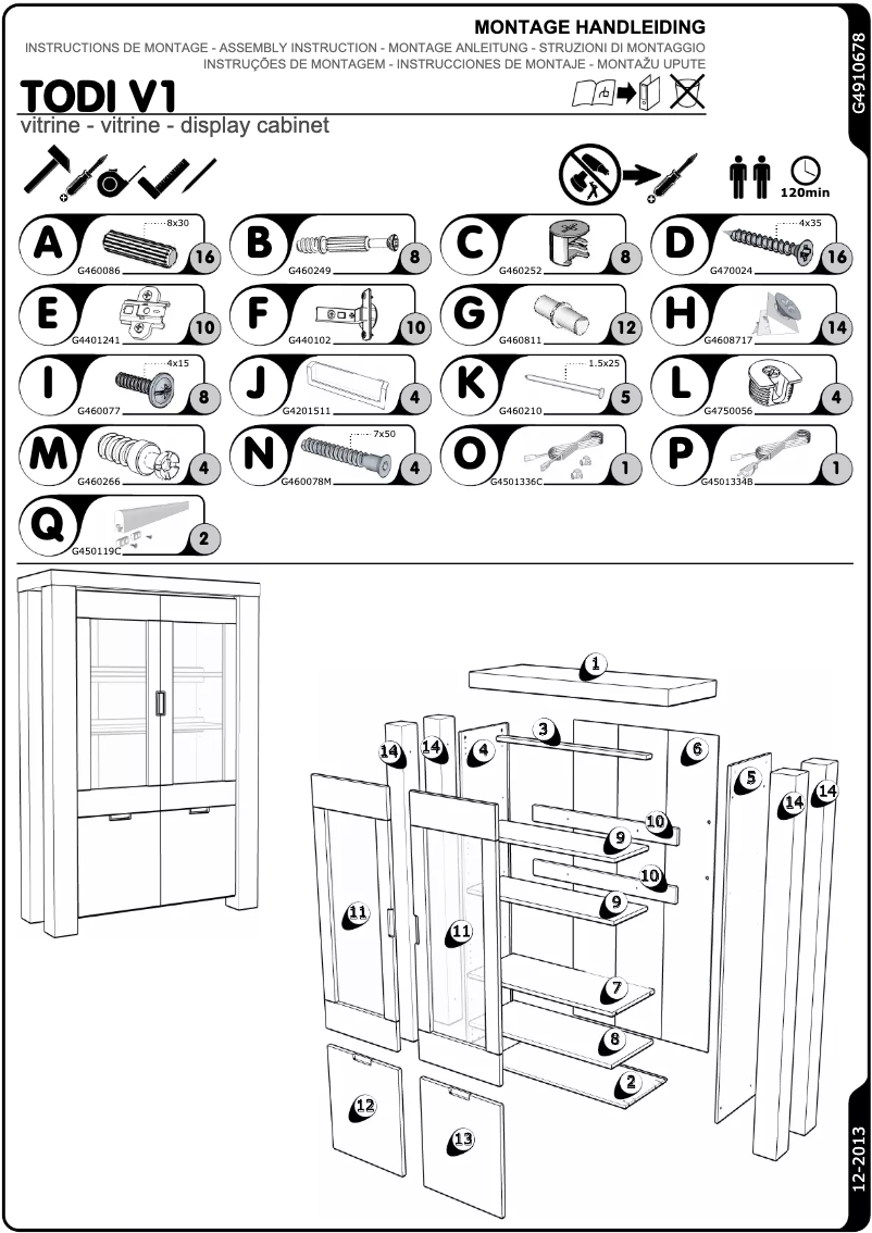 Image de la première page du manuel de l'appareil Tilango