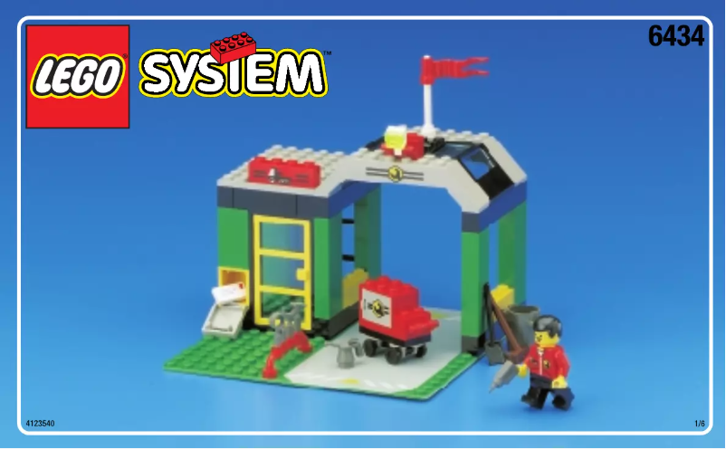Page n°1 - Manuel utilisateur Lego System 6434
