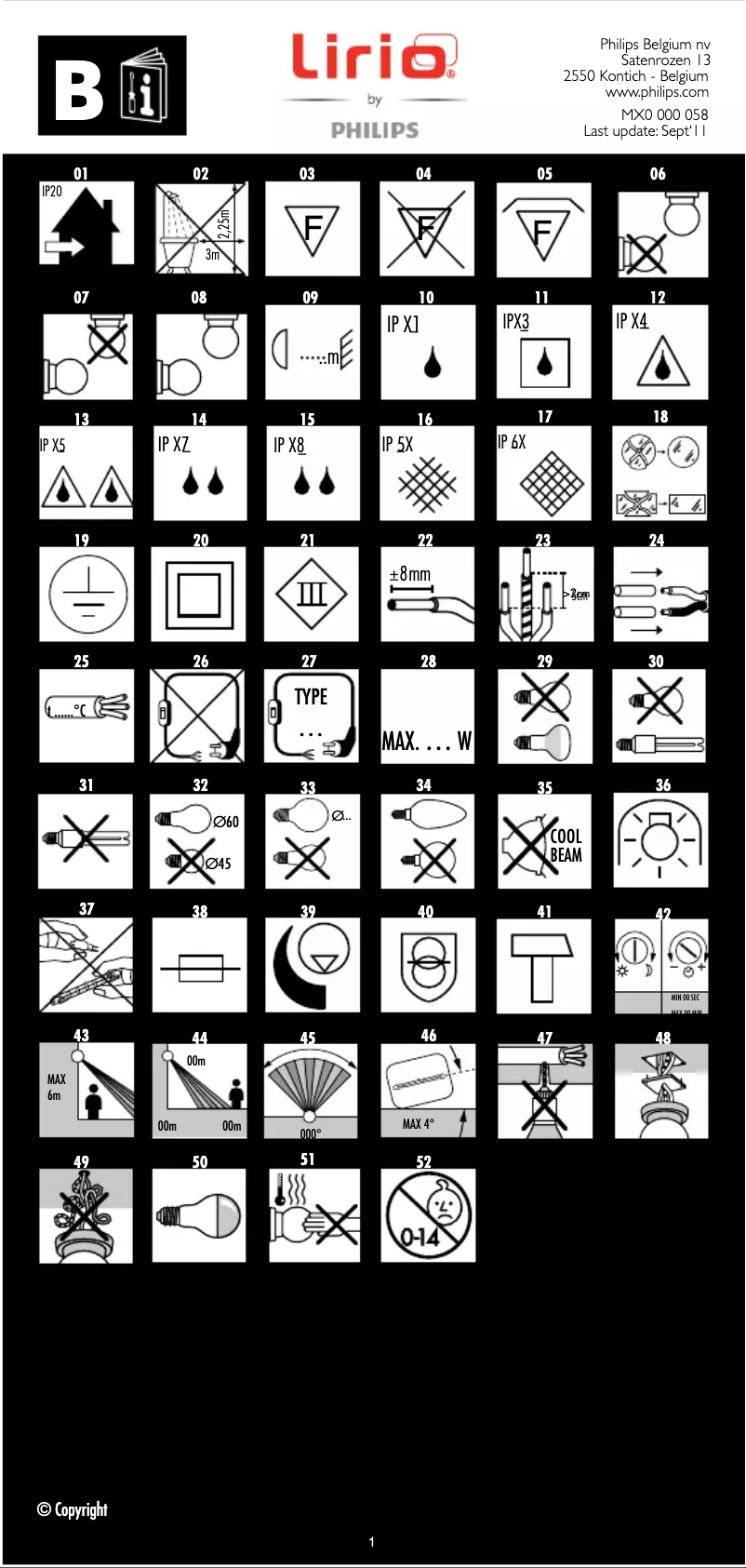 Page n°1 - Manuel utilisateur Lirio by Philips 57982/31/16