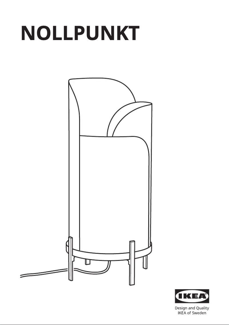 Image de la première page du manuel de l'appareil NOLLPUNKT 004.838.85