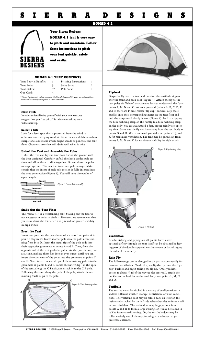 Imagen de la primera página del manual del dispositivo Nomad 4.1