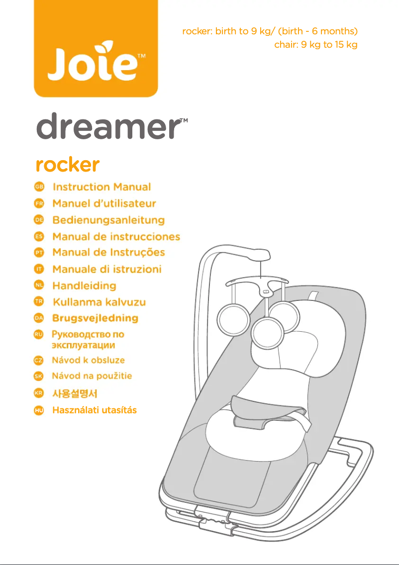 Image de la première page du manuel de l'appareil Dreamer