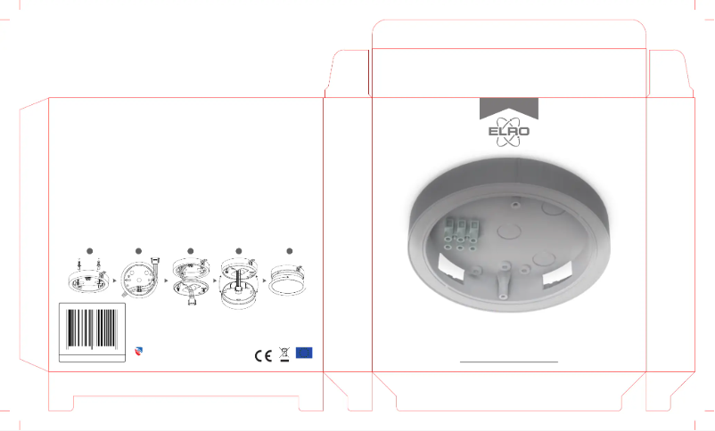 Page n°1 - Manuel utilisateur Elro FR110011P