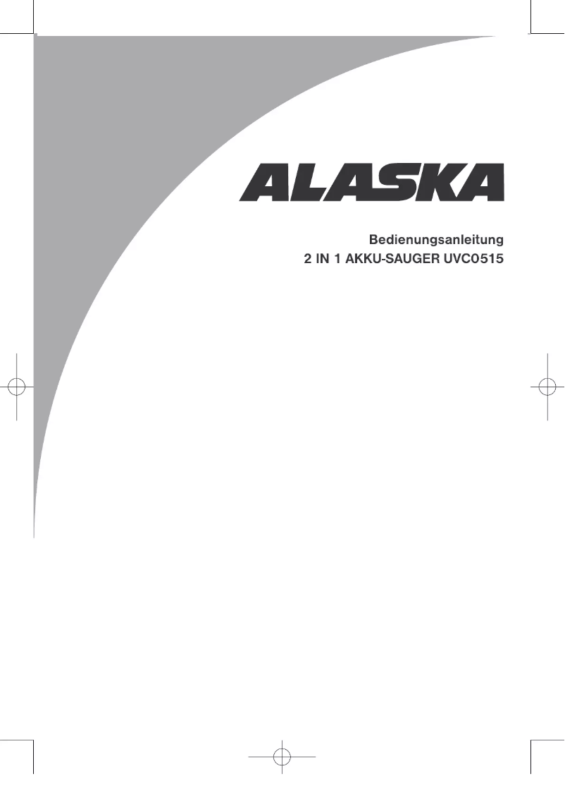 Page n°1 - Manuel utilisateur Alaska UVC0515