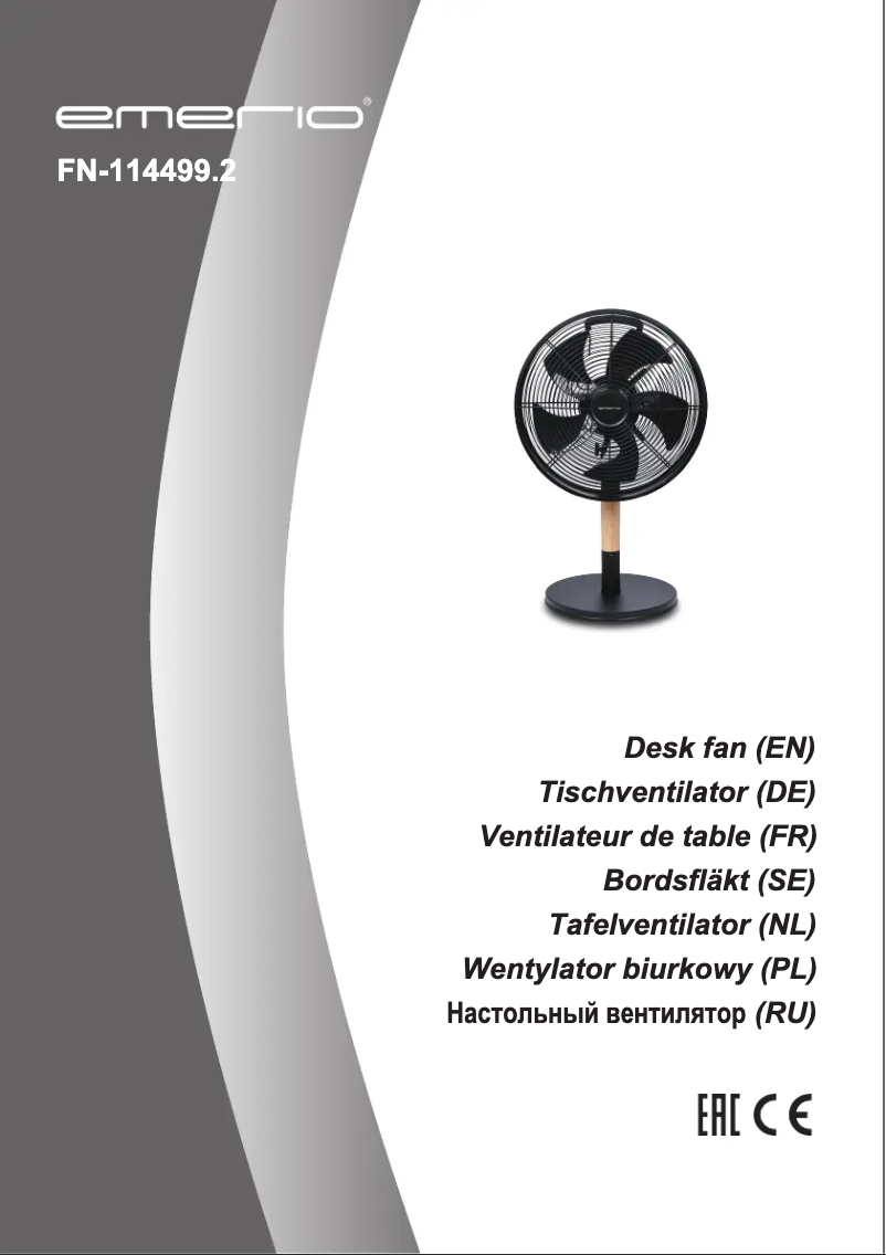 Image de la première page du manuel de l'appareil FN-114499.2