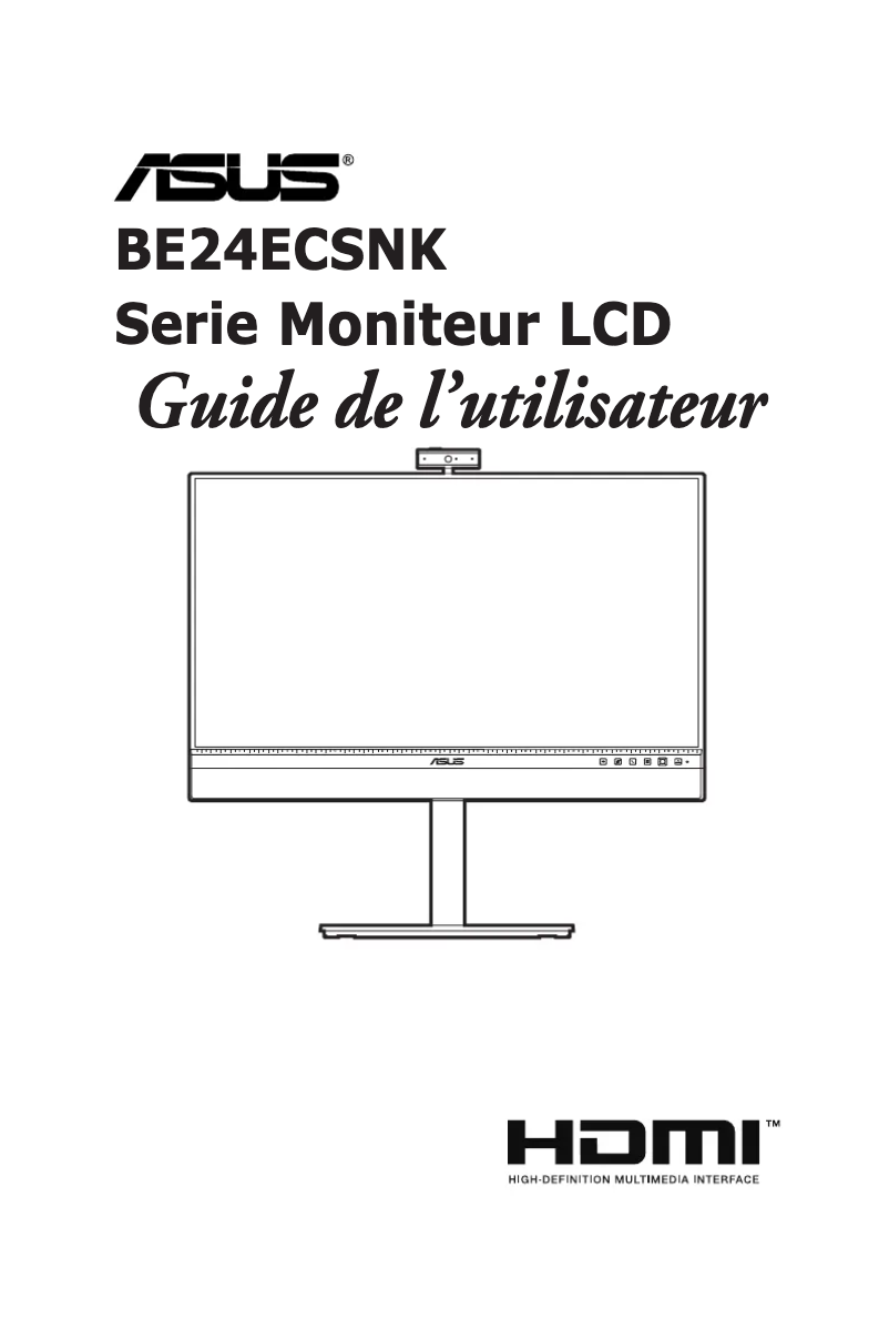 Page 1 de la notice Manuel utilisateur Asus BE24ECSNK