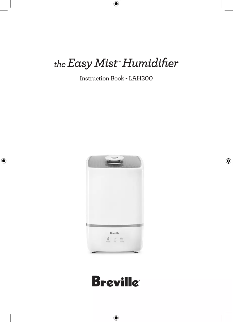 Página 1 del manual Manual de usuario Breville The Easy Mist Humidifier LAH300