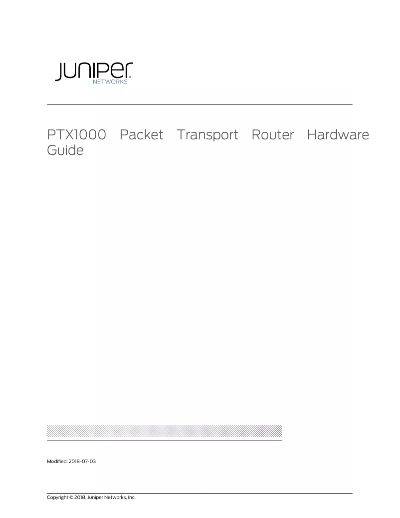 Image de la première page du manuel de l'appareil PTX1000