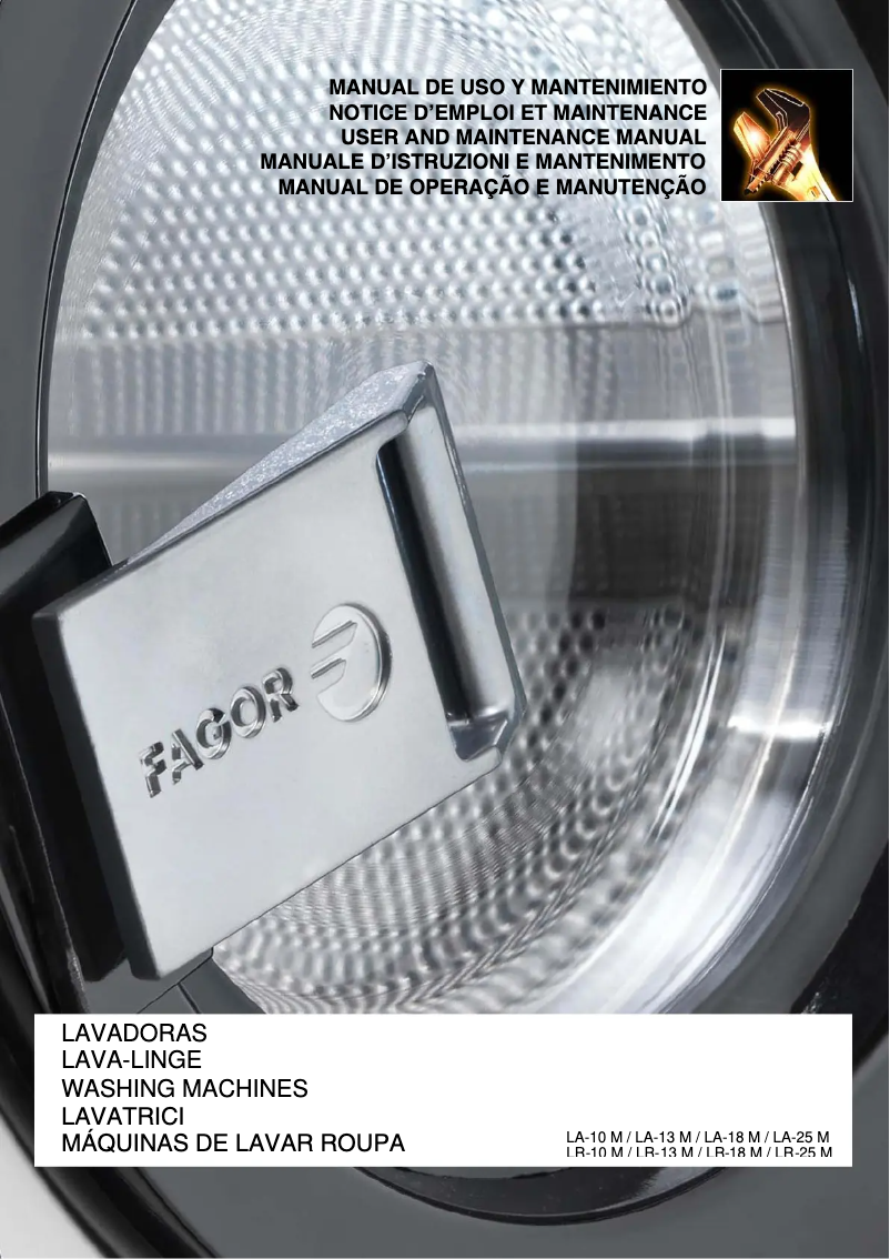 Page n°1 - Manuel utilisateur Fagor LR-13 M