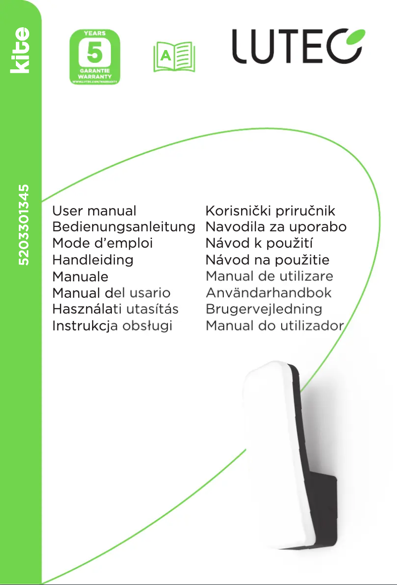 Image de la première page du manuel de l'appareil Kite