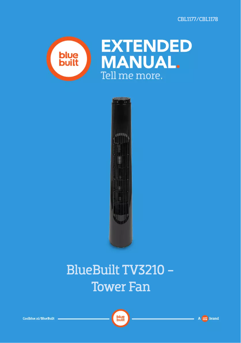 Image de la première page du manuel de l'appareil TV3210