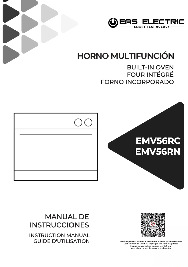 Page 1 de la notice Manuel utilisateur EAS Electric EMV56RN