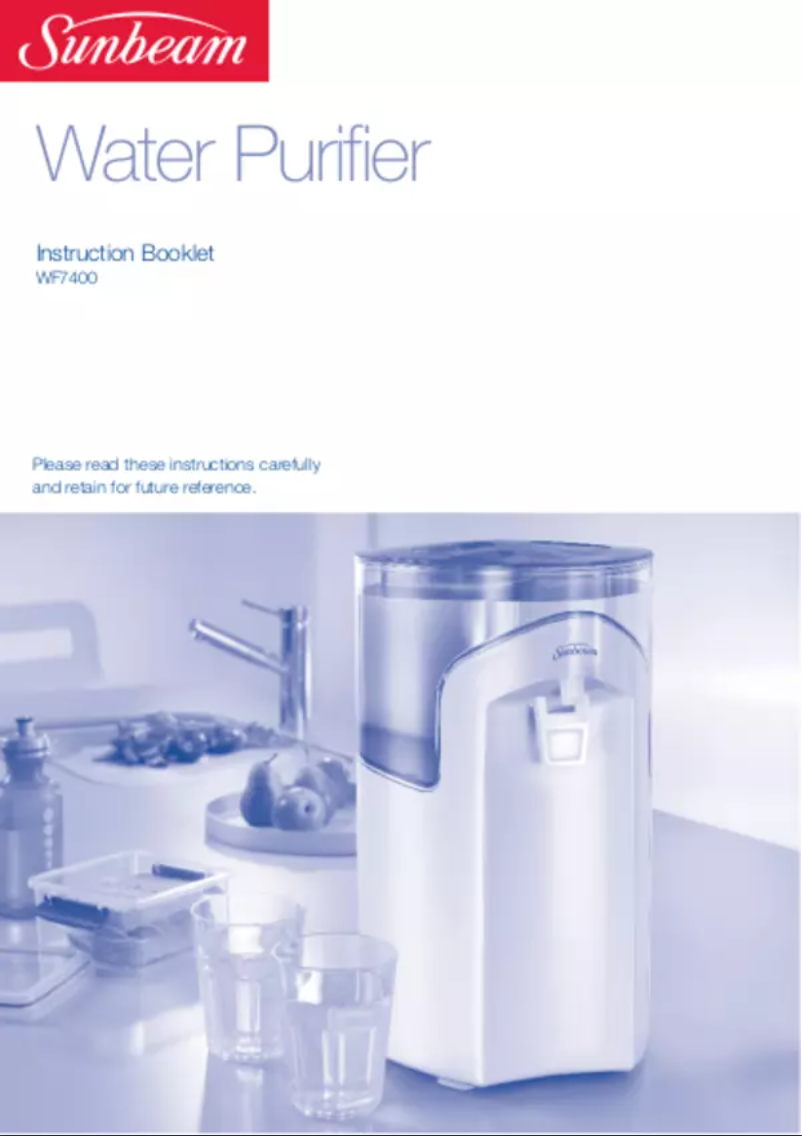 Page n°1 - Manuel utilisateur Sunbeam WF7400