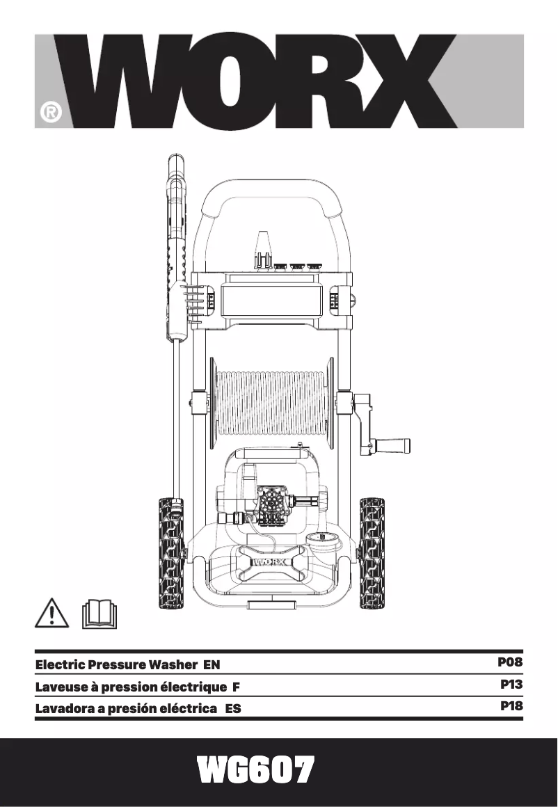 Page n°1 - Manuel utilisateur Worx WG607