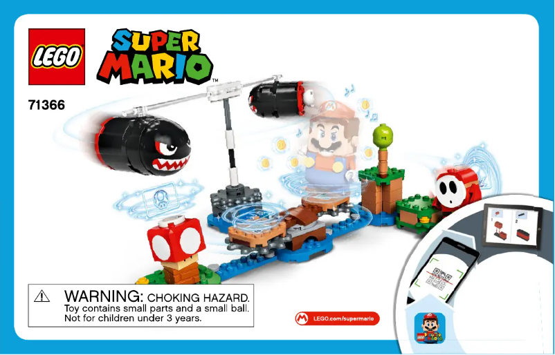 Page 1 de la notice Manuel utilisateur Lego Super Mario 71366