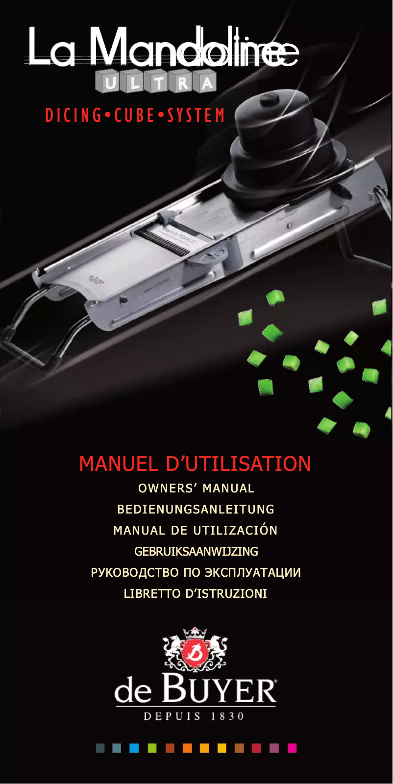 Image de la première page du manuel de l'appareil La Mandoline