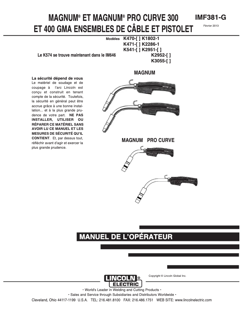 Imagen de la primera página del manual del dispositivo Magnum 300