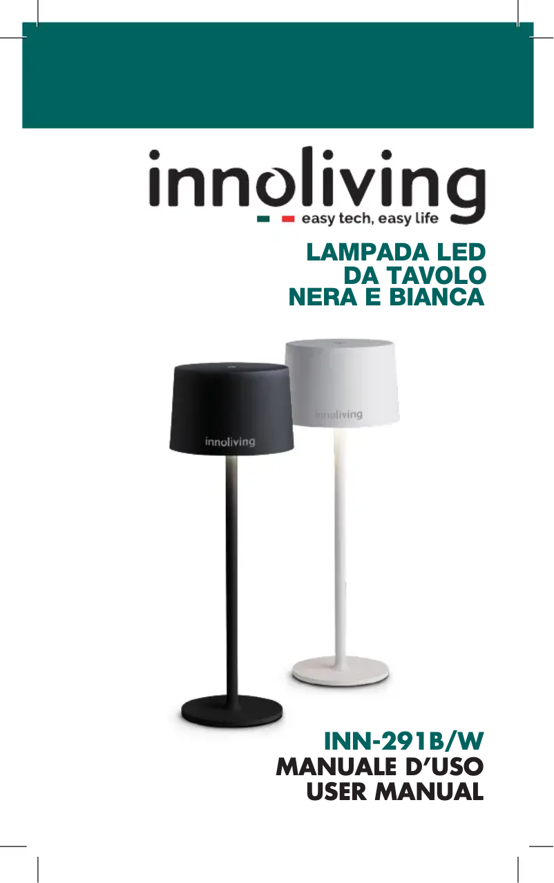 Page n°1 - Manuel utilisateur Innoliving INN-291