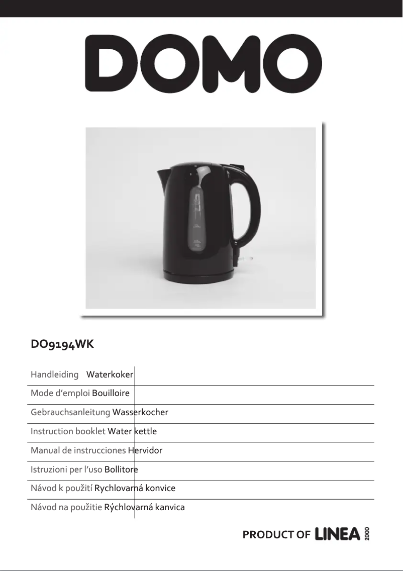Page 1 de la notice Manuel utilisateur Domo DO9194WK