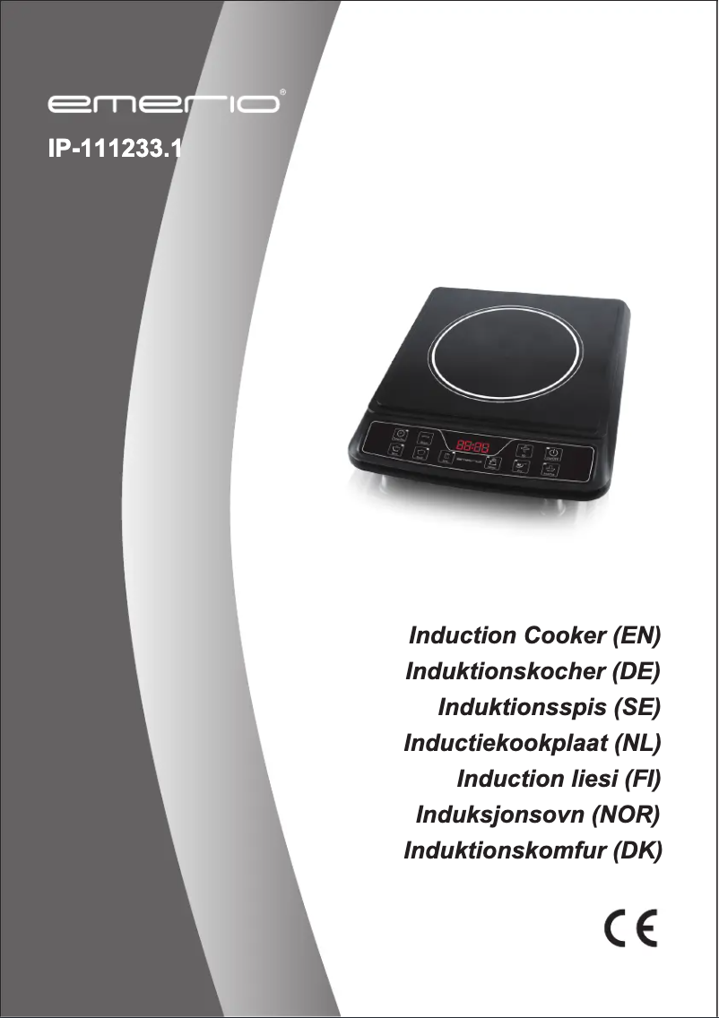 Image de la première page du manuel de l'appareil IP-111233.1