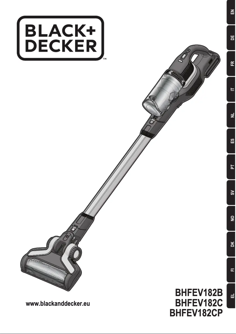 Page 1 de la notice Manuel utilisateur Black & Decker BHFEV362D