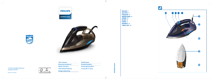 Imagen de la primera página del manual del dispositivo Azur Advanced OptimalTEMP GC4932