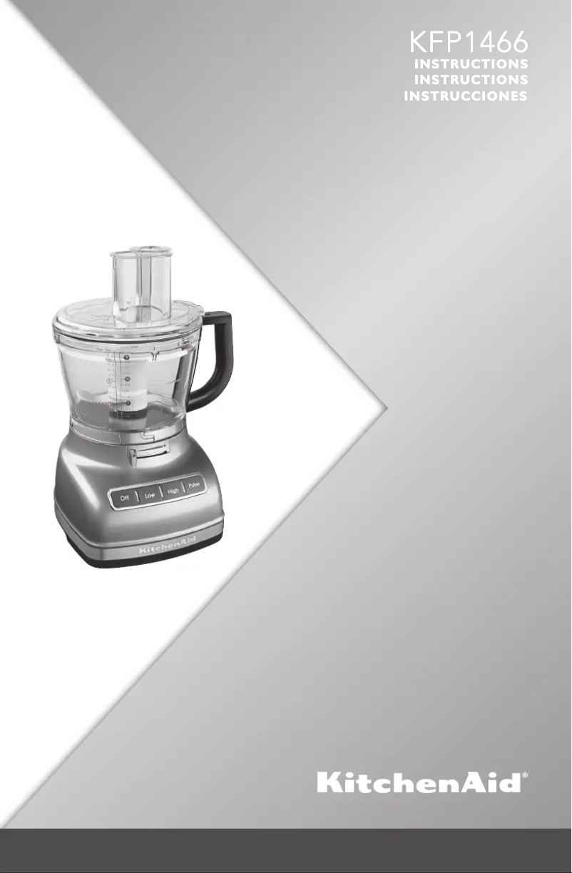 Image de la première page du manuel de l'appareil KFP1466OB