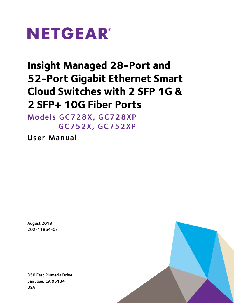 Page n°1 - Manuel utilisateur Netgear GC728X
