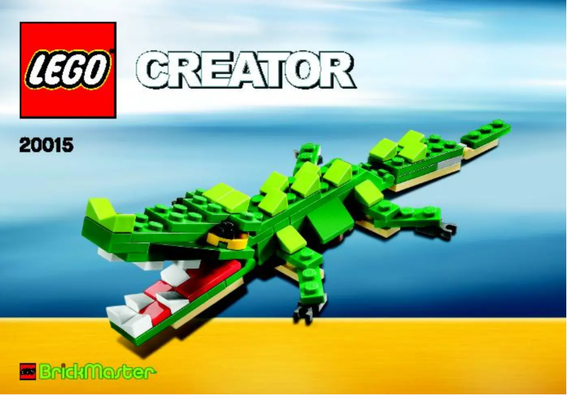 Page n°1 - Manuel utilisateur Lego 2010 BM Creator MAY