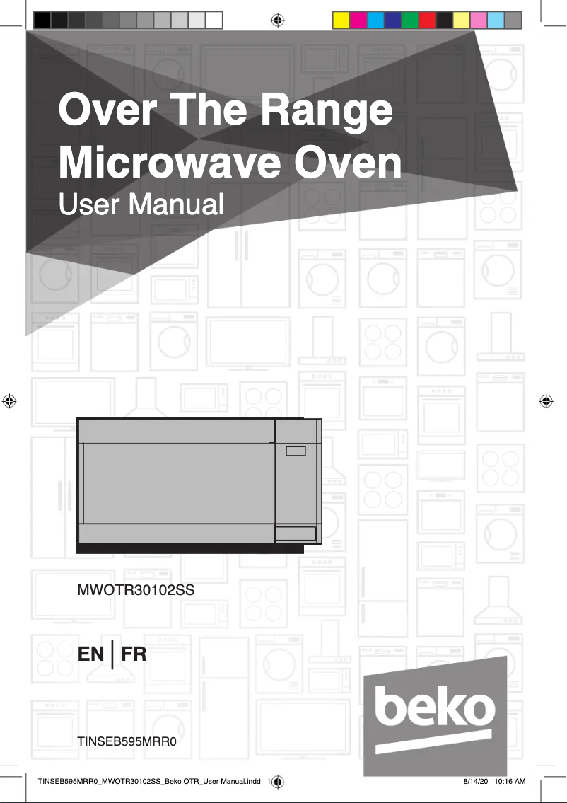 Page n°1 - Manuel utilisateur Beko MWOTR30102SS