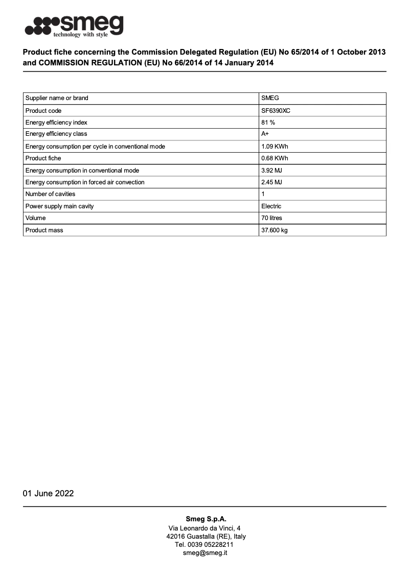 Image de la première page du manuel de l'appareil SF6390XC