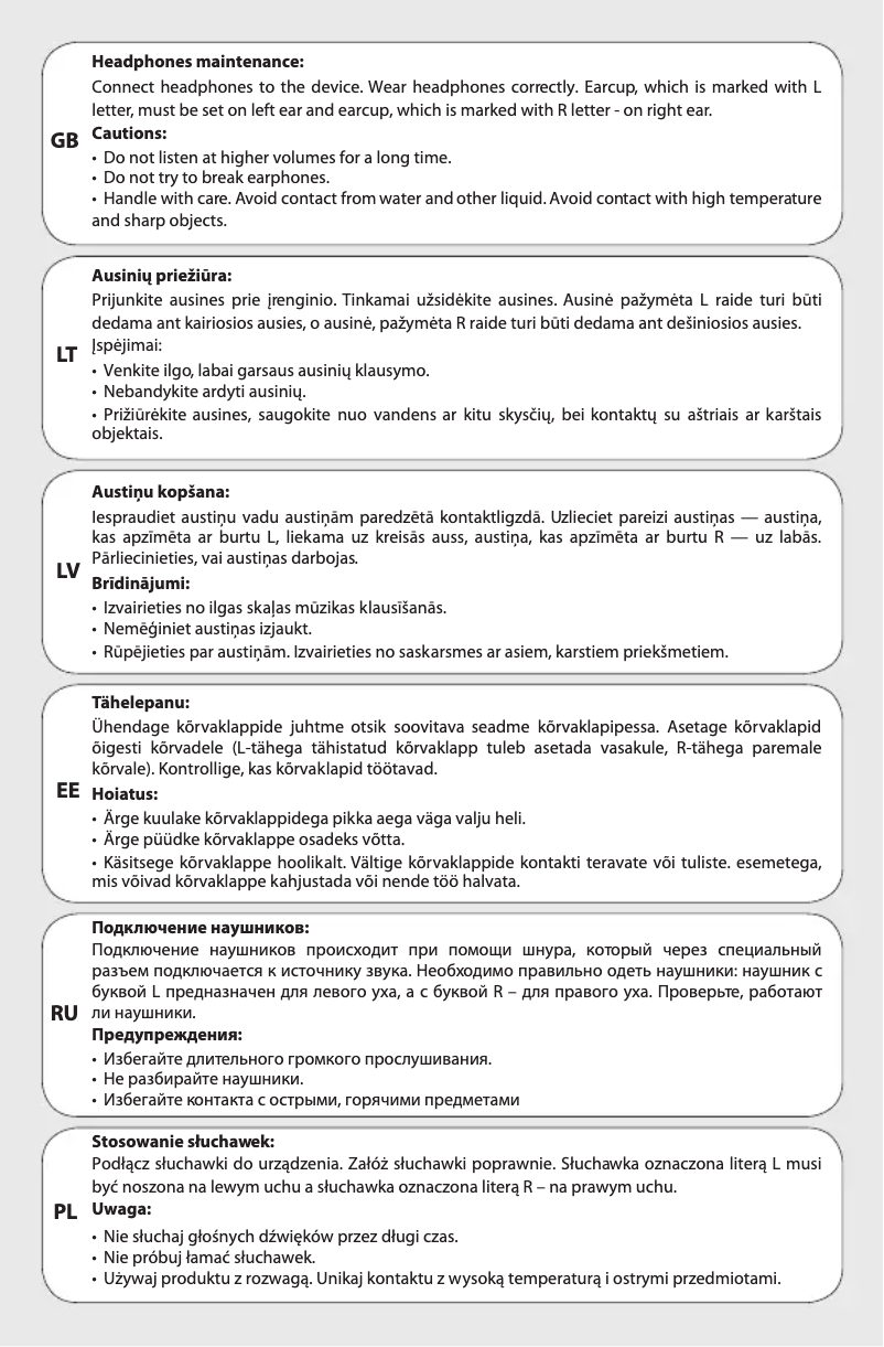 Image de la première page du manuel de l'appareil HM-01