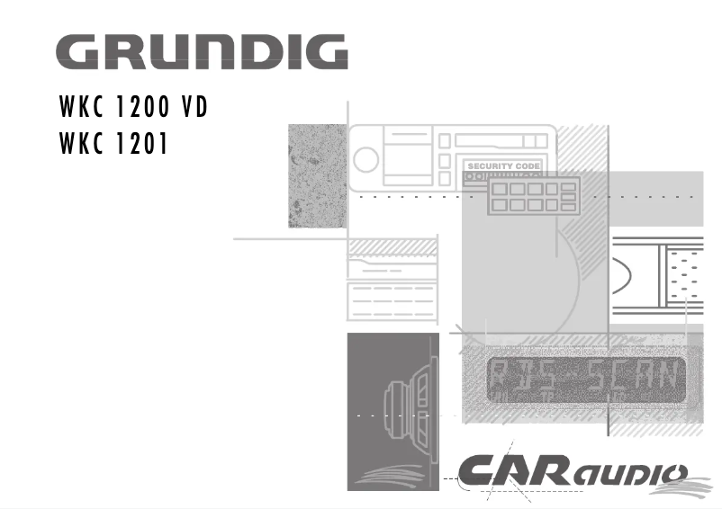 Page 1 de la notice Manuel utilisateur Grundig WKC 1200 VD