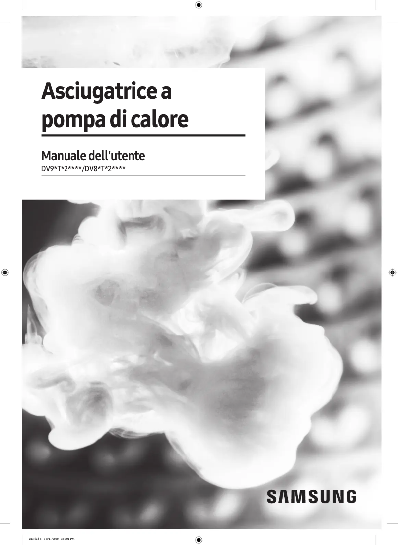 Page n°1 - Manuel utilisateur Samsung DV8GT5220AW