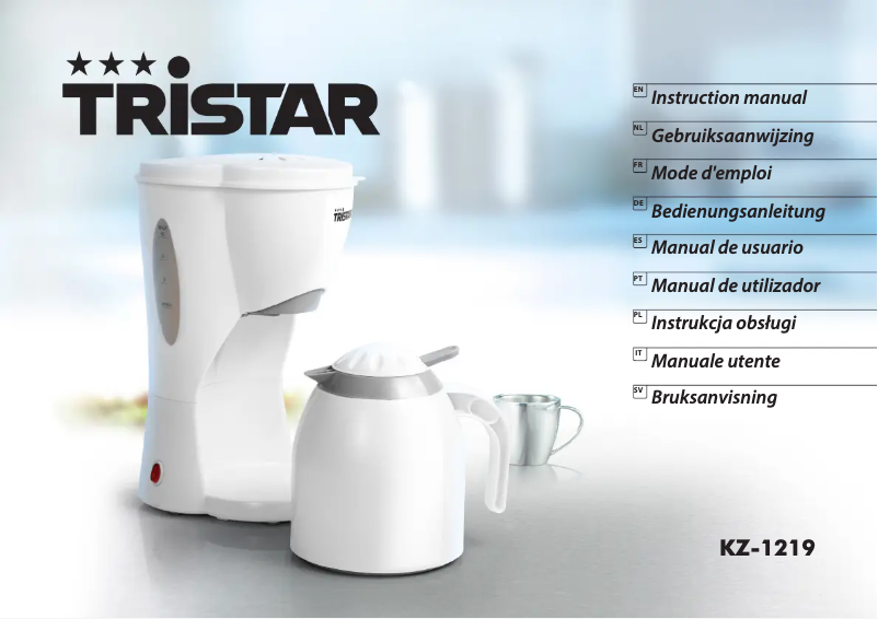 Página 1 del manual Manual de usuario TriStar KZ-1219